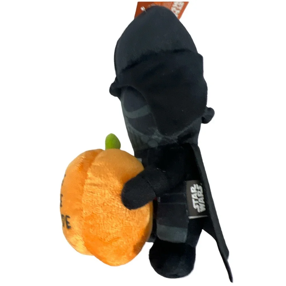 STAR WARS dog toy DARTH VADER with pumpkin COME‎ TO THE DARK SIDE NEW!!